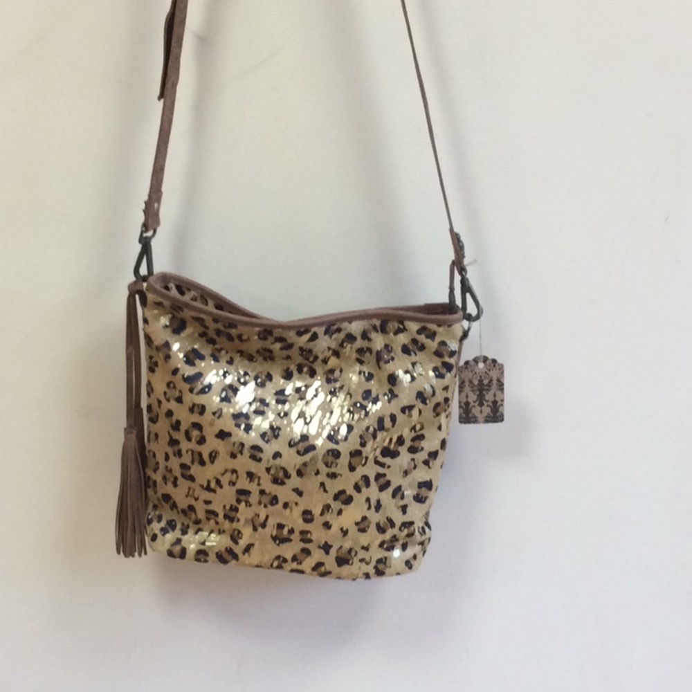NWT leather/pony skin